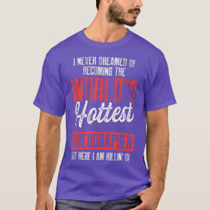 Videographer Hottest Videografie Filmmaker Geschen T-Shirt
