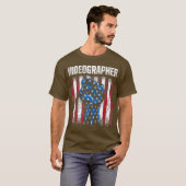 Videographer Studies Videographie Filmmaker Gesche T-Shirt (Vorne ganz)