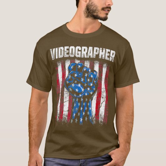 Videographer Studies Videographie Filmmaker Gesche T-Shirt (Vorderseite)