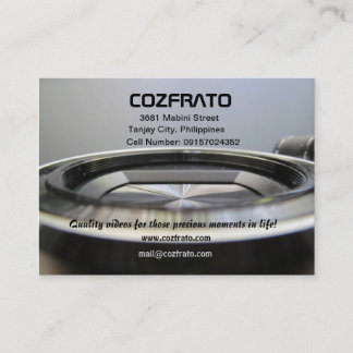 Videography - VideoVisitenkarte Visitenkarte
