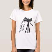 Videokamera T-Shirt (Vorderseite)