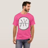 Videophon "End Call"-Bildschirm von "Thunderbird" T-Shirt (Vorne ganz)