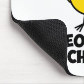 VideoPoker-Küken Mousepad (Ecke)