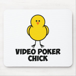 VideoPoker-Küken Mousepad