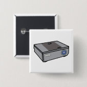 Videoprojektor Button (Vorne & Hinten)