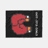 Videospiel 90er 45er Codes Funny Gift Fleecedecke (Vorderseite (Horizontal))