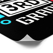 Videospiel auf dem dritten Coolen Kinderteam Poster (Ecke)