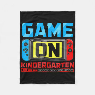 Videospiel auf Kindergarten-Gamer Byck To School F Fleecedecke