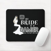 Videospiel-Braut u. Hochzeit Mousepad (Mit Mouse)