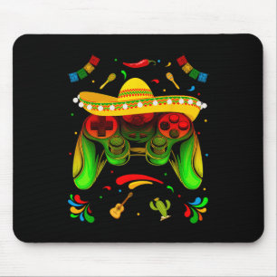 Videospiel Cinco De Mayo Boys Kinder Lasst uns Fie Mousepad