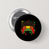 Videospiel-Controller Afro Black History Month Gam Button (Vorne & Hinten)
