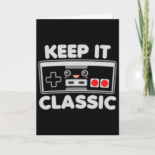 Videospiel-Controller Behalte es klickend Humor 80 Karte
