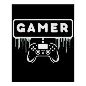 Videospiel-Controller Poster (Vorderseite)