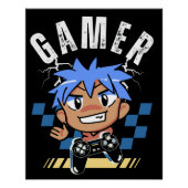 Videospiel-Controller Poster (Vorderseite)