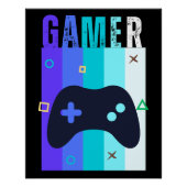 Videospiel-Controller Poster (Vorderseite)