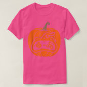 Videospiel-Controller Pumpkin Erntedank Gaming  T-Shirt (Design vorne)