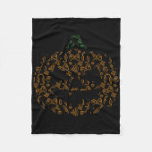 Videospiel Controller Pumpkin Halloween Kostüm Ga Fleecedecke (Vorderseite)