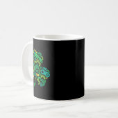Videospiel-Controller Shamrock St. Patrick's Day J Kaffeetasse (Vorderseite Links)
