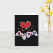 Videospiel Controller Valentinstag Cool Gaming G Karte (Gelbe Blume)