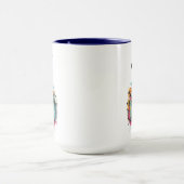 Videospiel-Controller Wasserfarbe | Cool Gaming Tasse (Zentrum)