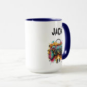 Videospiel-Controller Wasserfarbe | Cool Gaming Tasse (VorderseiteRechts)