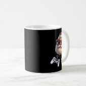 Videospiel-Controller Weihnachten Gamer Gaming-Ent Kaffeetasse (VorderseiteRechts)