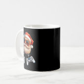 Videospiel-Controller Weihnachten Gamer Gaming-Ent Kaffeetasse (Vorderseite Links)