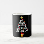 Videospiel-Controller-Weihnachtsbaum Xmas Junge Mä Kaffeetasse (Mittel)