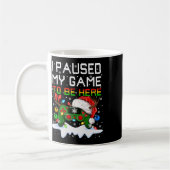 Videospiel-Controller-Weihnachtsmannmütze Weihnach Kaffeetasse (Links)