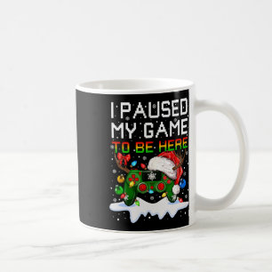 Videospiel-Controller-Weihnachtsmannmütze Weihnach Kaffeetasse