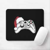 Videospiel-Controller-Weihnachtsmannmütze Weihnach Mousepad (Mit Mouse)
