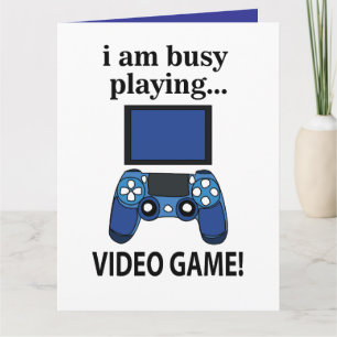 Videospiel, das ich gerade spiele Videospiel Karte