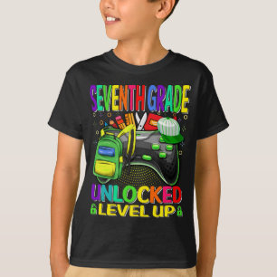 Videospiel der siebten Stufe entsperrt T-Shirt