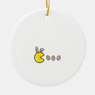 Videospiel-Easter-Eggs essen Retro-Gamer Männer Ju Keramik Ornament