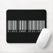 Videospiel-Entwickler-Bar-Code Mousepad (Mit Mouse)