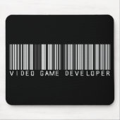 Videospiel-Entwickler-Bar-Code Mousepad (Vorne)