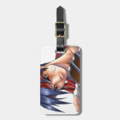 Videospiel-Fan-Kunst Gepäckanhänger (Vorderseite vertikal)