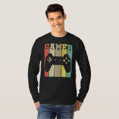 Videospiel für den Grafikkonsole-Player-Controller T-Shirt (Vorne ganz)