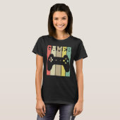 Videospiel für den Grafikkonsole-Player-Controller T-Shirt (Vorne ganz)