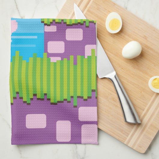 Videospiel Geschirrtuch (Viertel Falte)