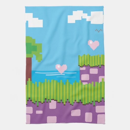 Videospiel Geschirrtuch (Vertikal)