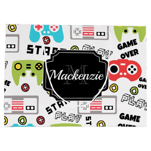 Videospiel Große Geschenktüte (Rückseite)