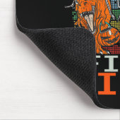Videospiel Halloween T-rex Skeleton Mummy - Final Mousepad (Ecke)