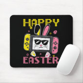 Videospiel-Hasen-Eier Frohen Ostertag Controller Mousepad (Mit Mouse)