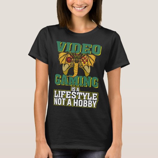 Videospiel ist kein Hobby-Videospiel T-Shirt (Vorderseite)