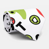 Videospiel Krawatte (Gerollt)