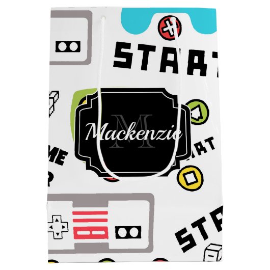 Videospiel Mittlere Geschenktüte (Rückseite)