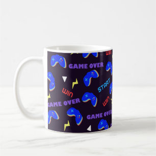 Videospiel-Muster Kaffeetasse