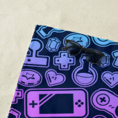 Videospiel-Muster-Retro Farbbadetuch Strandtuch (Beispiel)