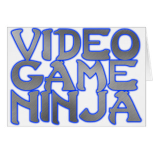 VIDEOSPIEL NINJA (blau)